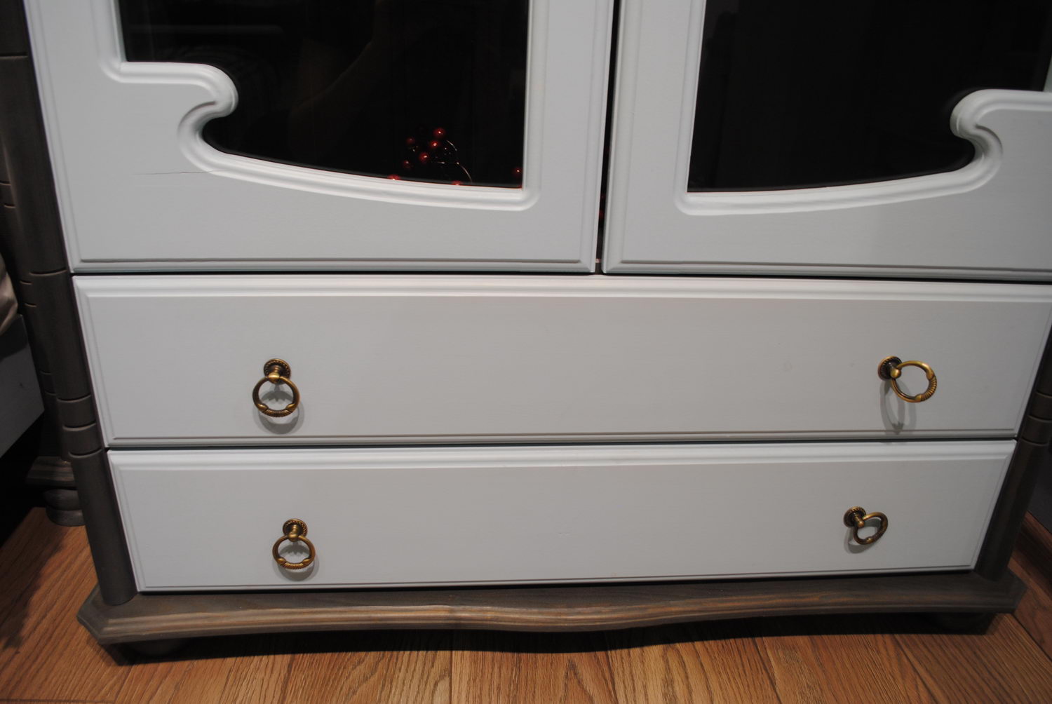   Шкаф с 2 ящиками с полками книжный Айно №1  