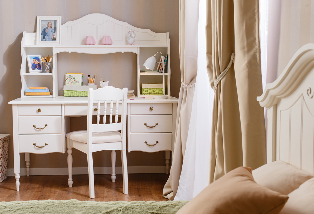 Стол Айно письменный с полками и ящиками №3