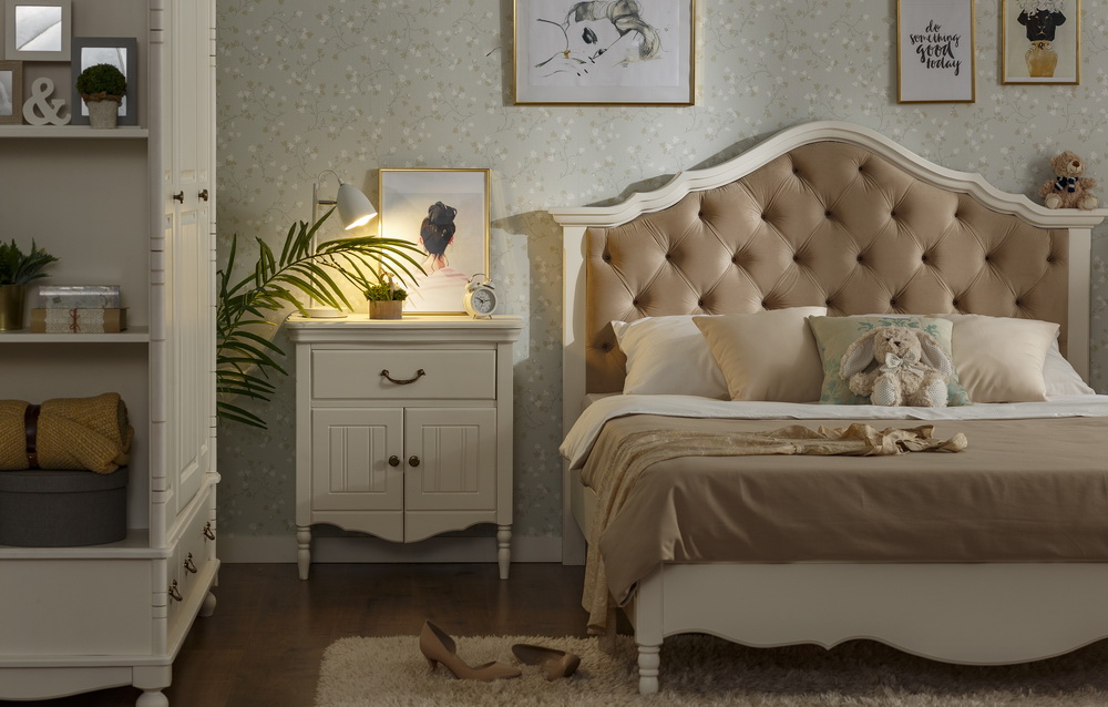 Кровать Айно №18 с мягким изголовьем 1400х2000