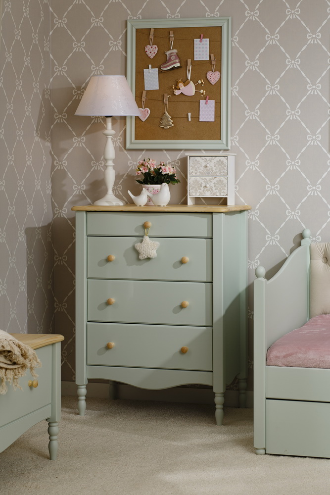 Комод из массива с 6 ящиками Айно №11