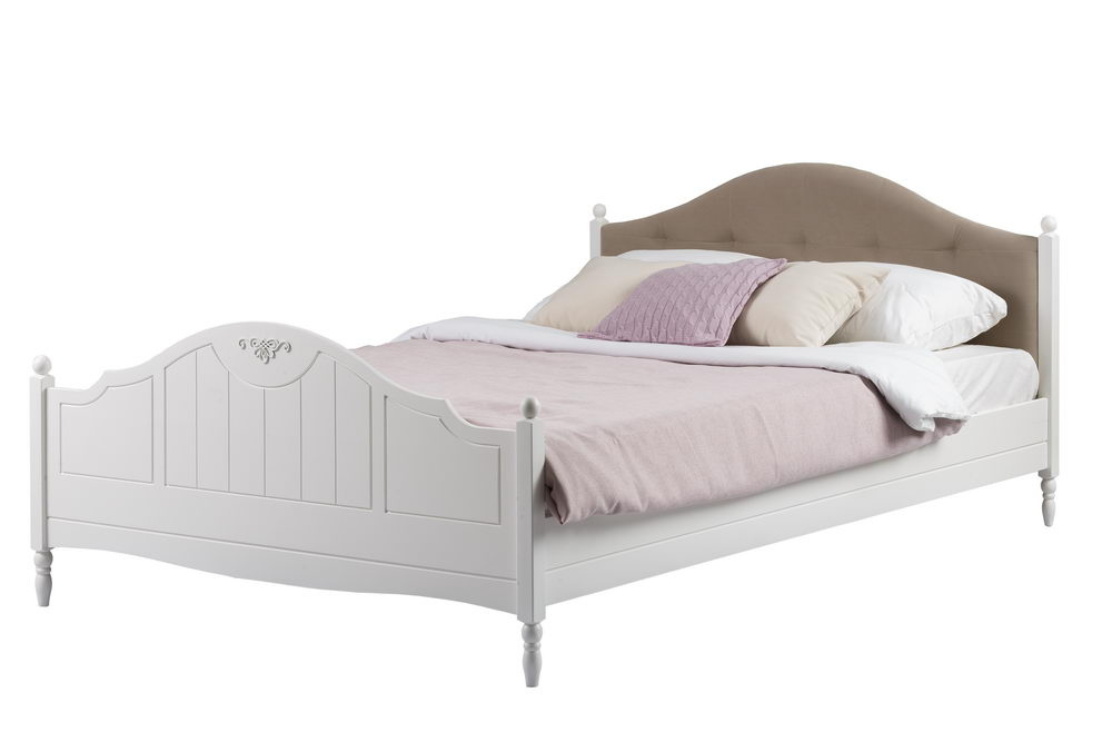 Кровать Айно №14 с мягким изголовьем 1800х2000