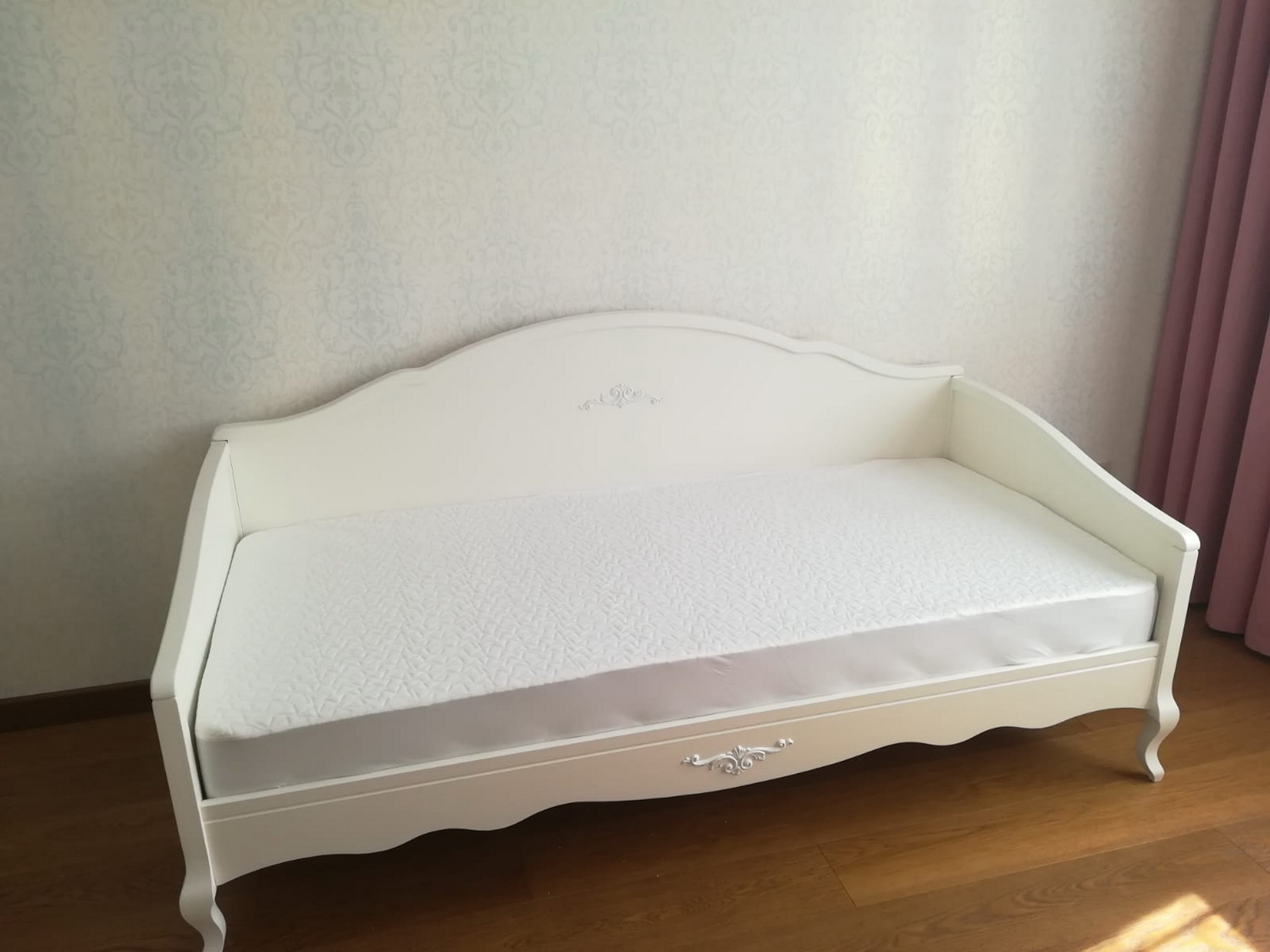 Тахта односпальная из массива Ари-Прованс №2 800х1600