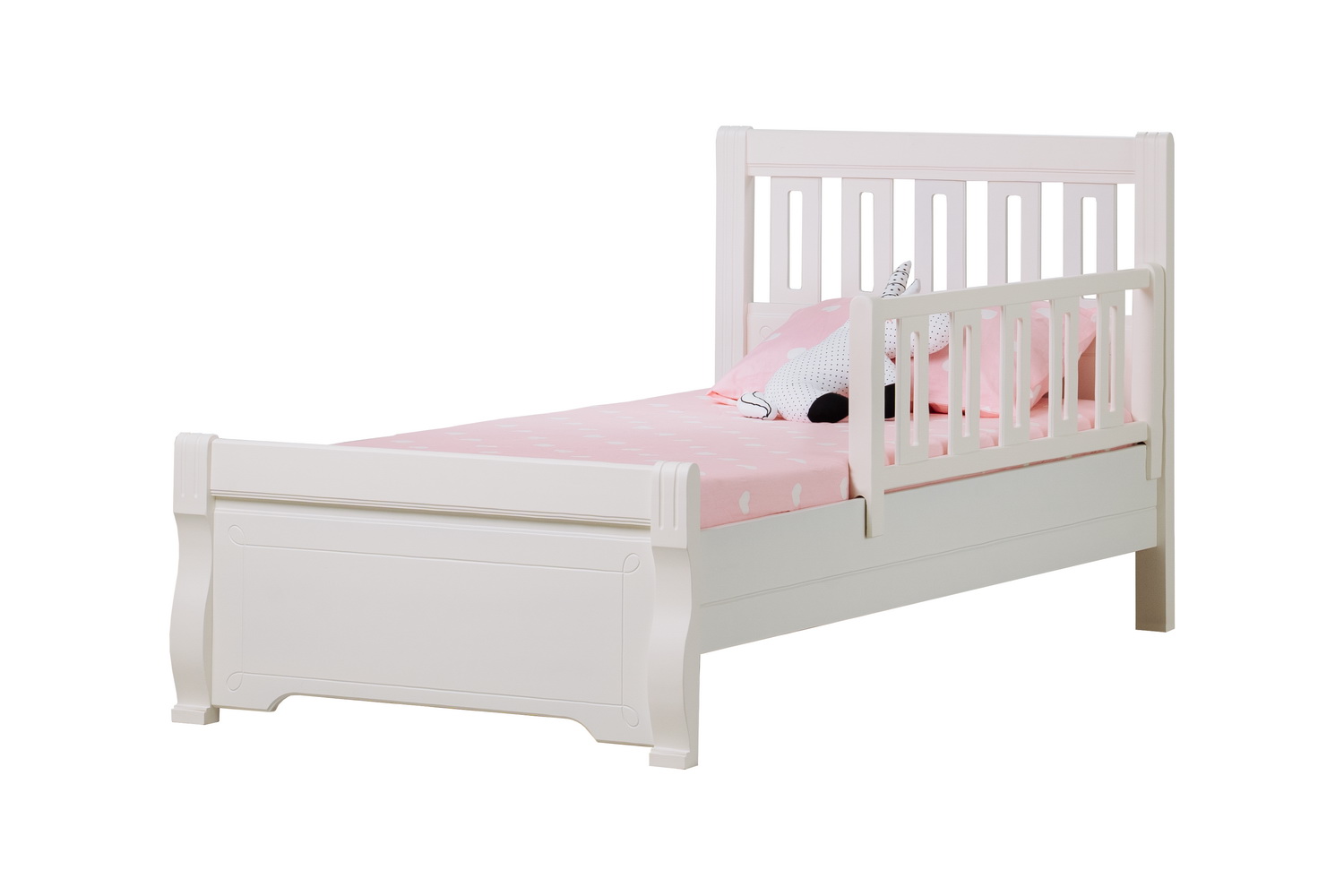 Кровать белая массив Бетти №16 800х1600