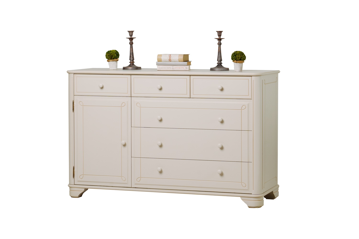 Комод с 6 ящиками массив сосны Бетти №13