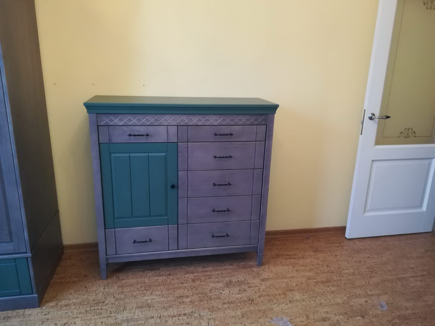 Комод с 8 ящиками сосна Дания №5