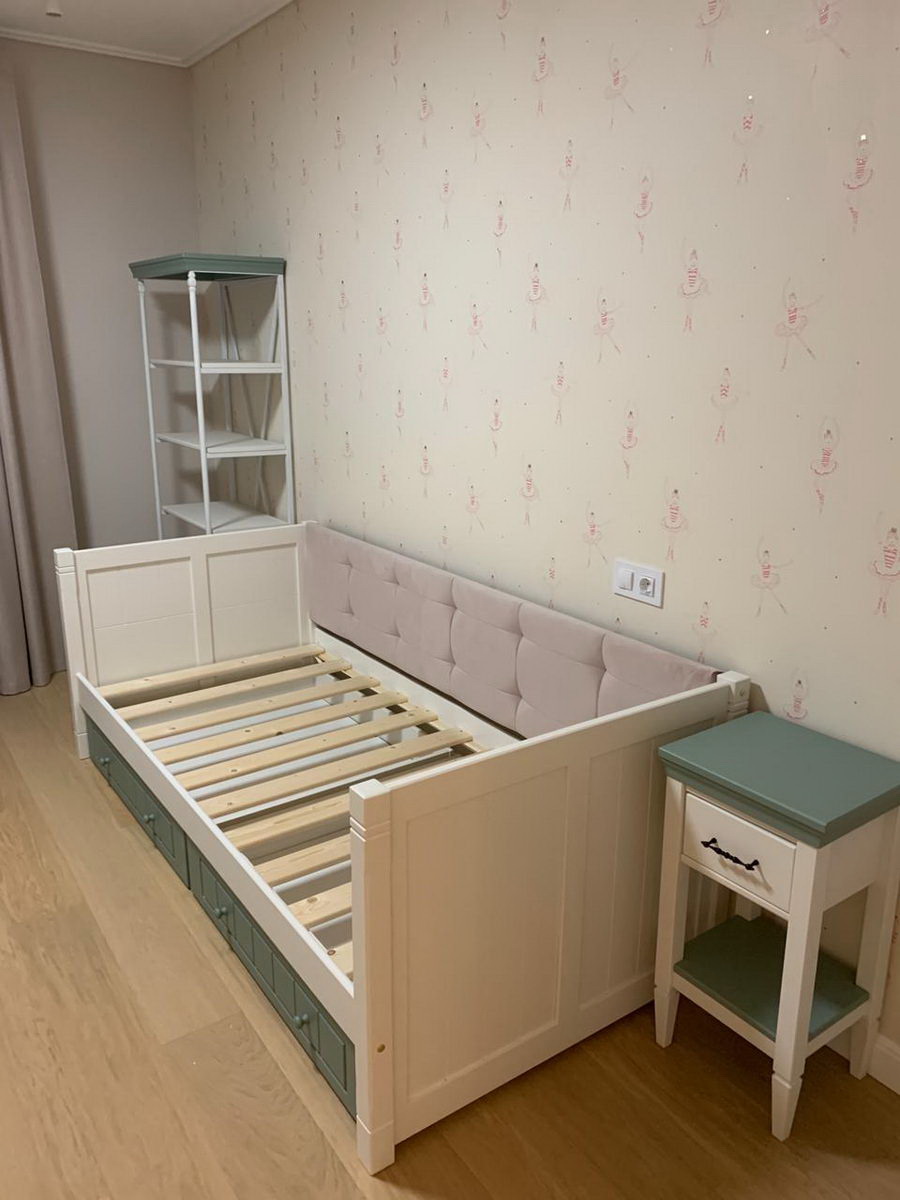 Тахта Дания №3 мягкая  800х2000  с ящиками