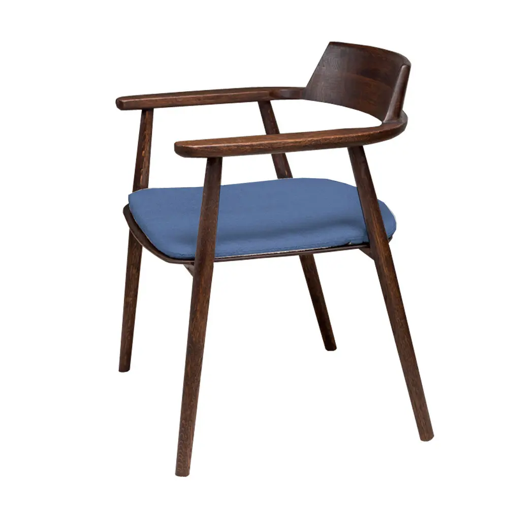 Стул из дуба массив Самурай кожа