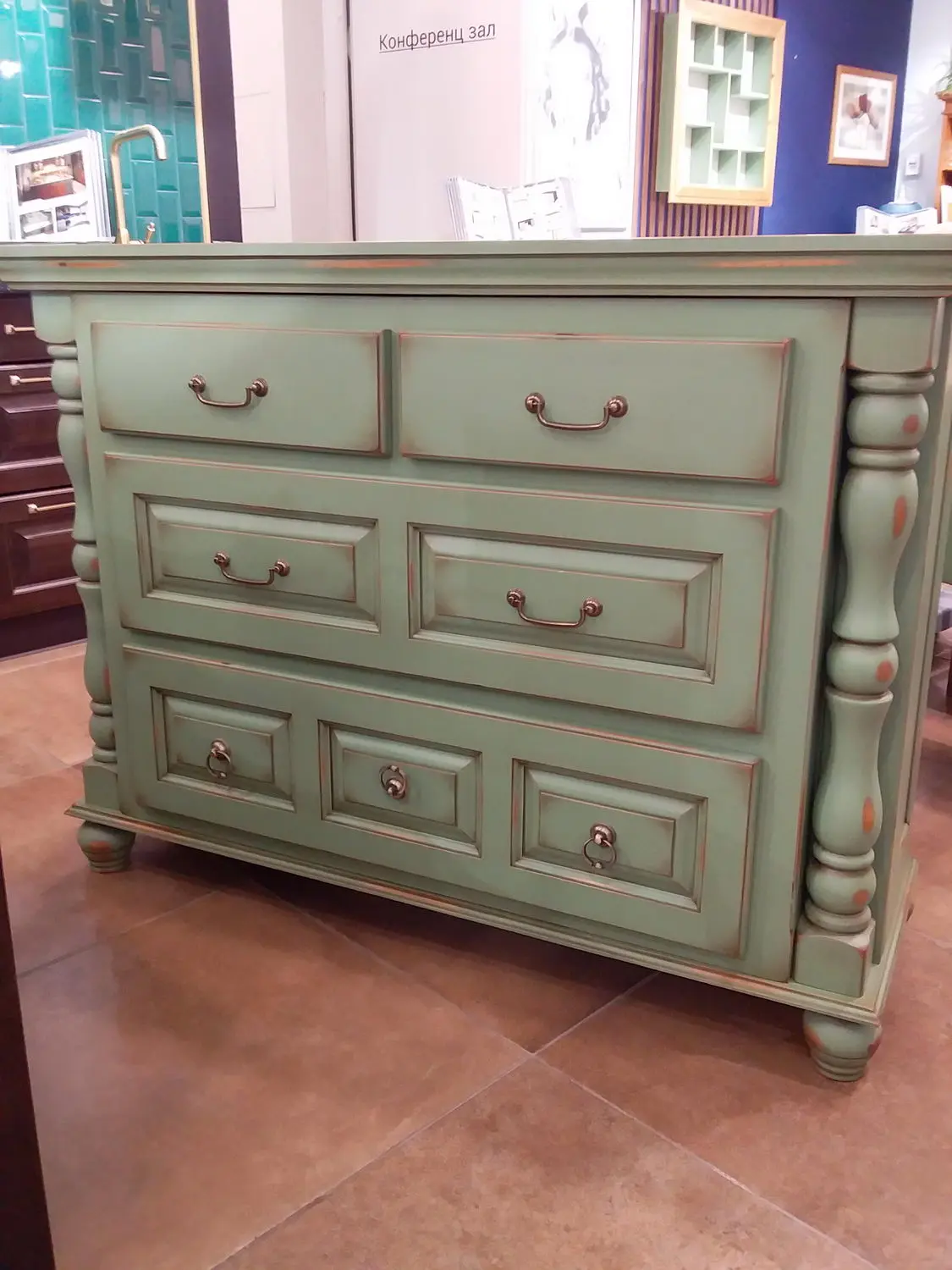 Комод Валенсия 2-18  сосна