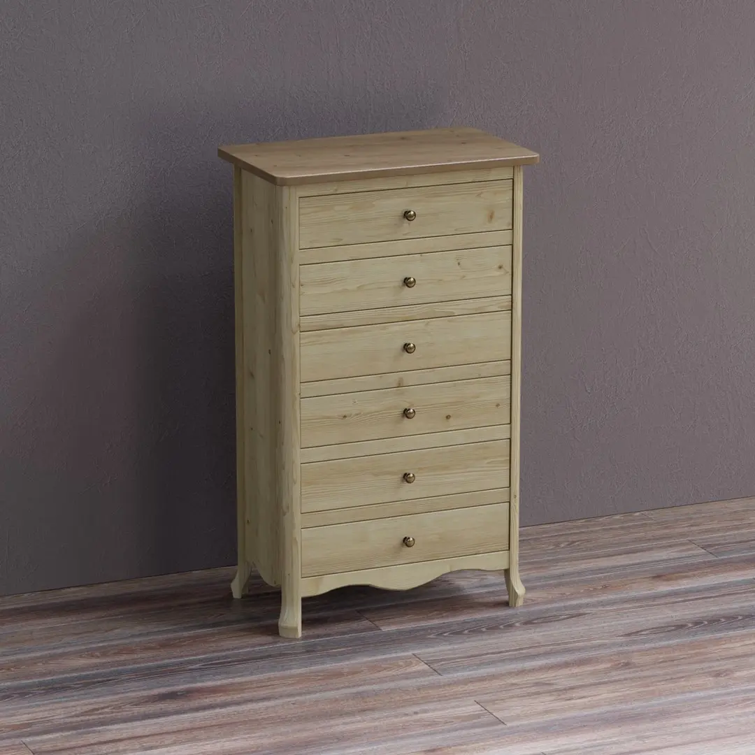 Комод высокий Марсель 3 ящика, 1 дверь левая 2.2.01 (правая 2.9.01)