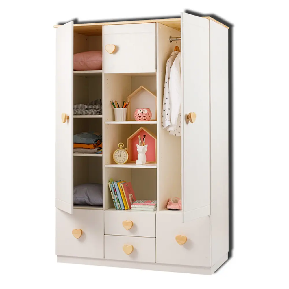 Шкаф с 4 ящиками детский массив сосны ТК №1 3-ств.