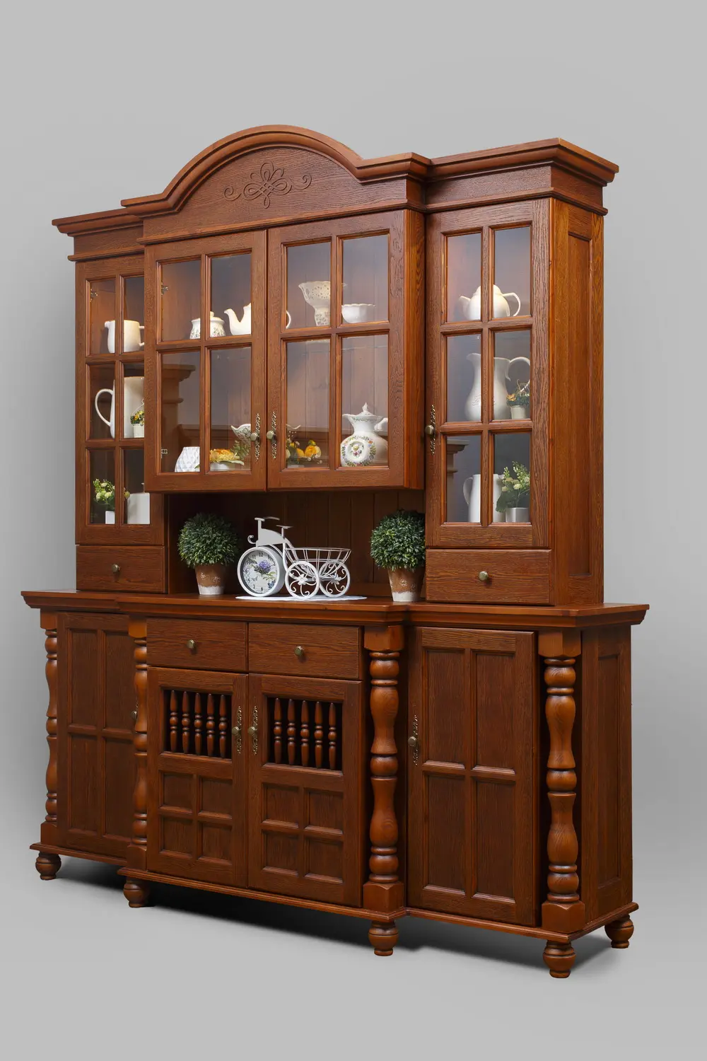 Сервант Валенсия 2-73 сосна