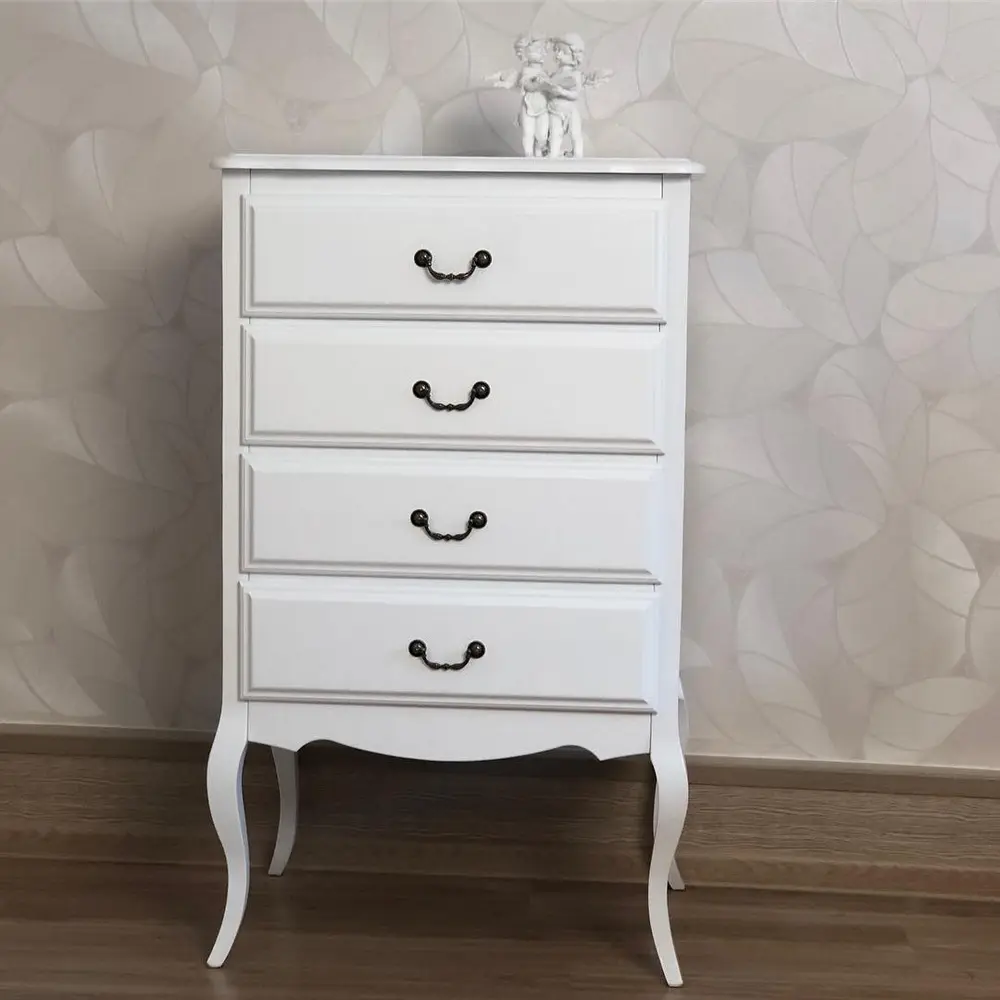 Комод  4 ящика белый Авиньон