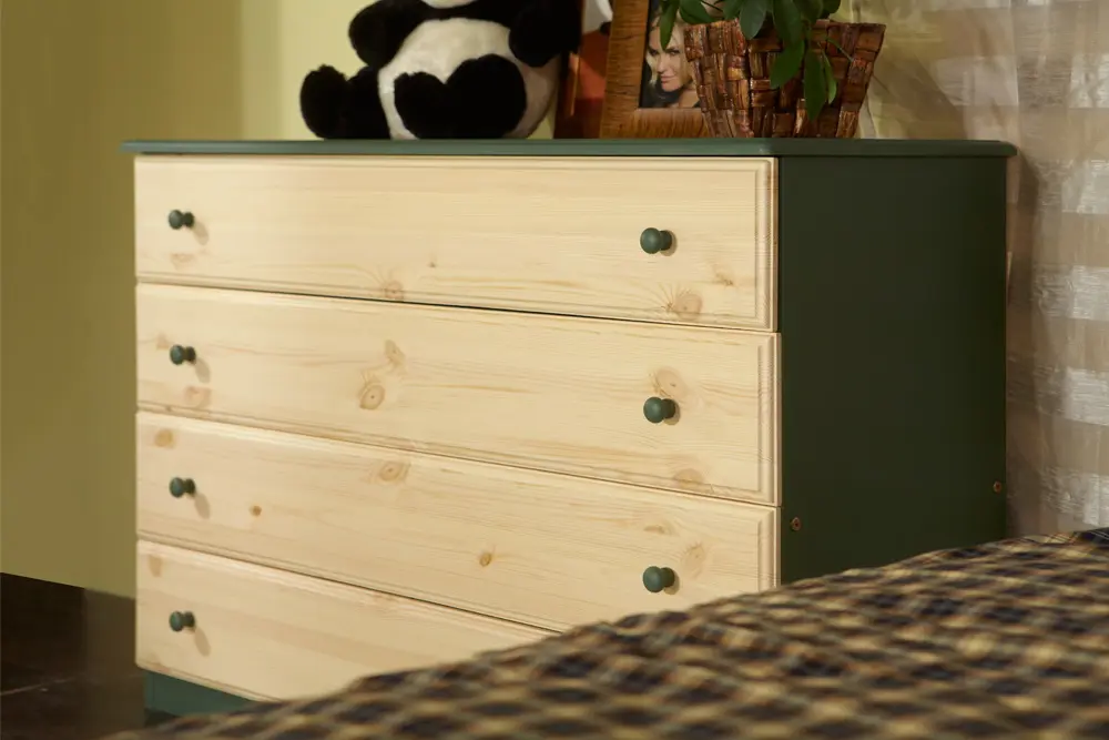 Комод с 4 ящиками из дерева Классик №2