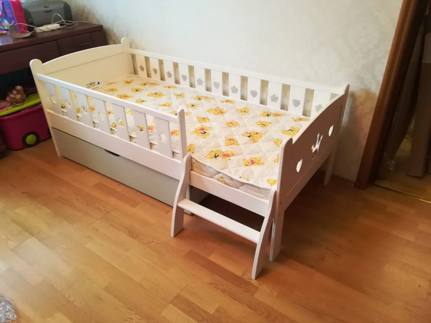 Кровать из массива сосны  ТК №1 800х1600