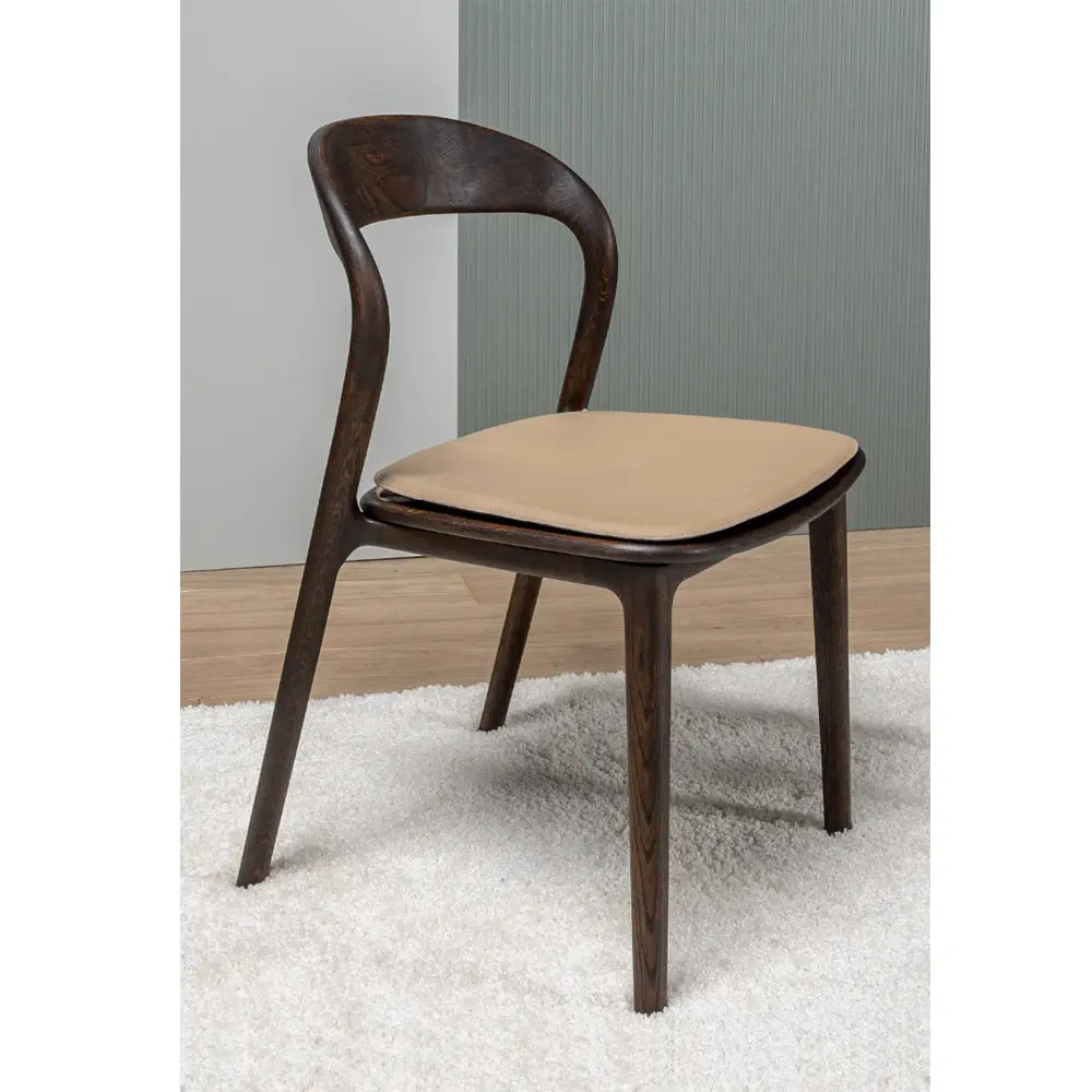 Стул из дуба Милина мягкий (ткань)