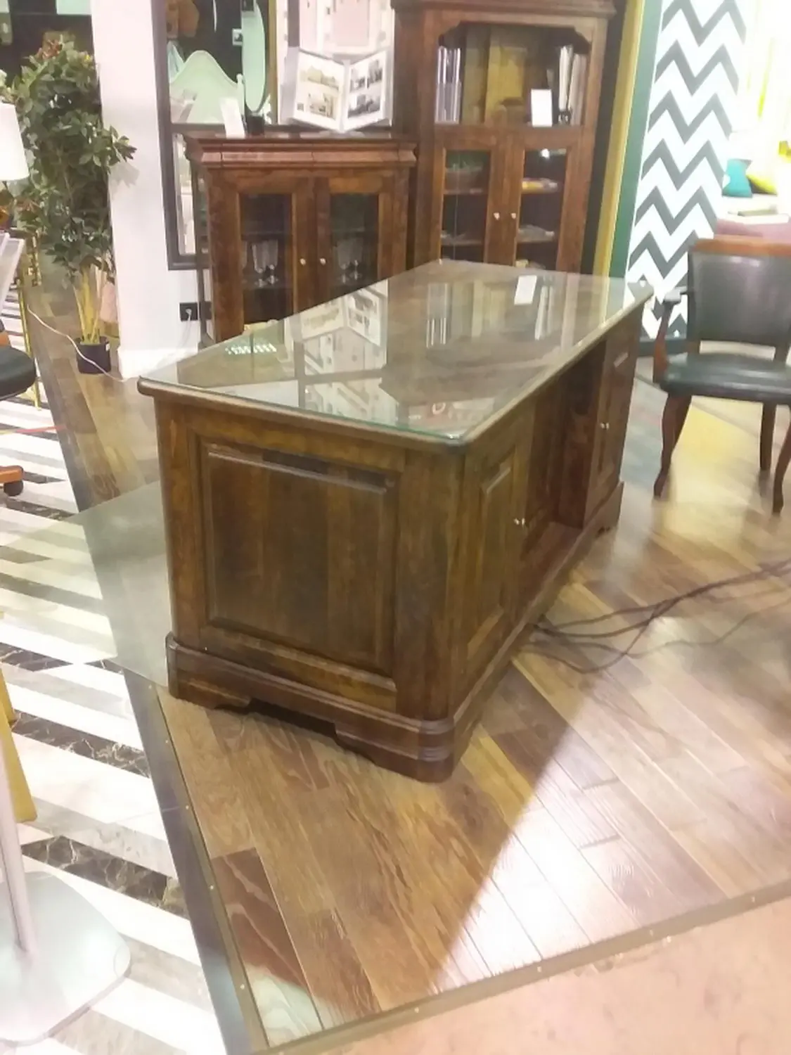 Стол с ящиками Луи Филипп письменный ОВ 03