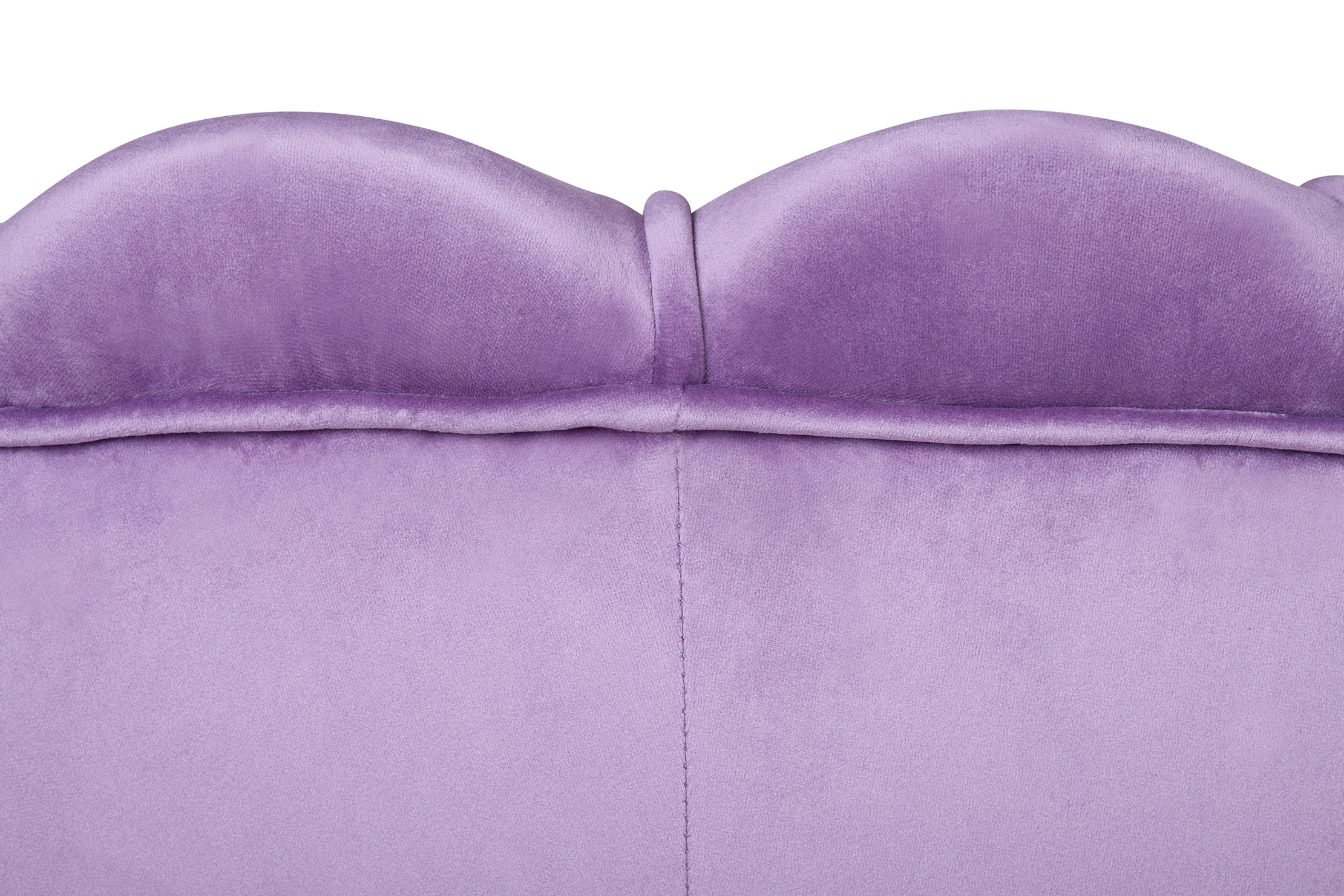 Низкое кресло ракушка Pearl Purple