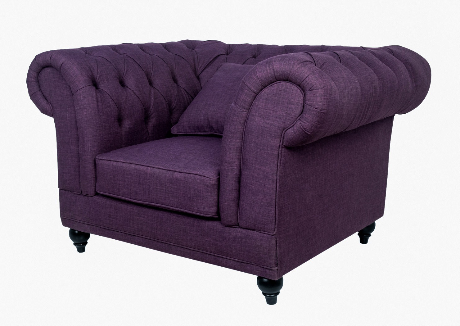 Низкое кресло Dasen Purple