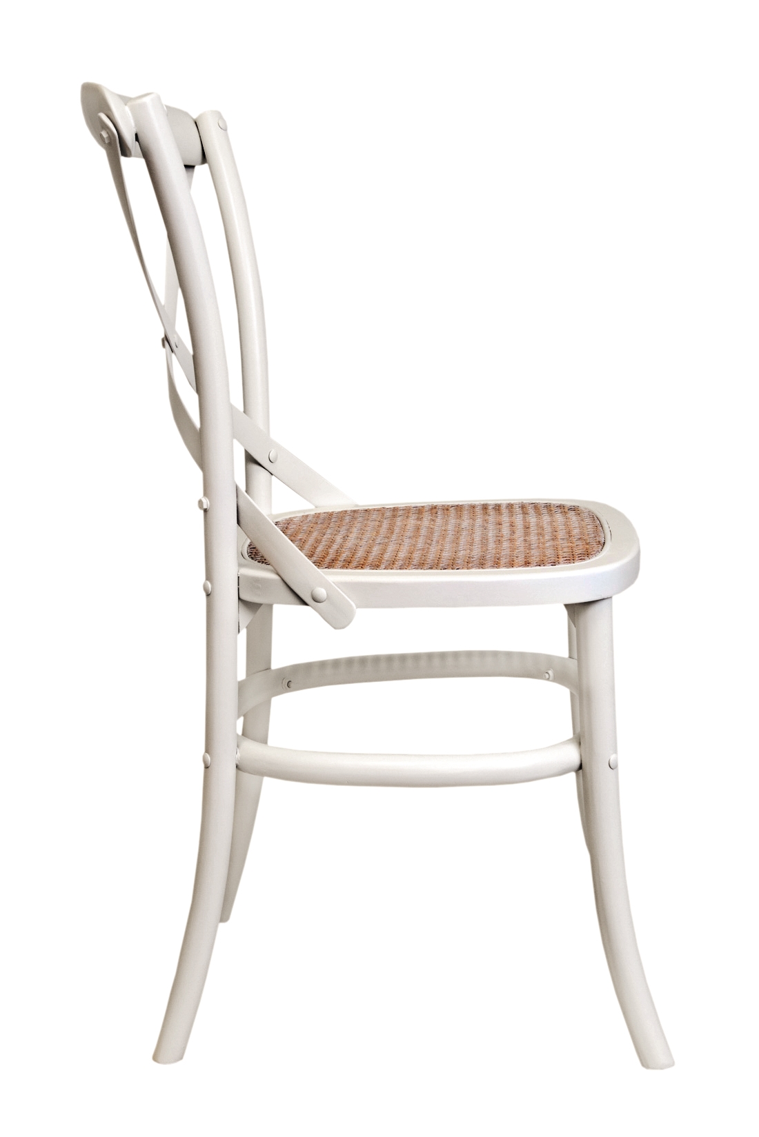 Стул ретро Cross Back White Ver.2