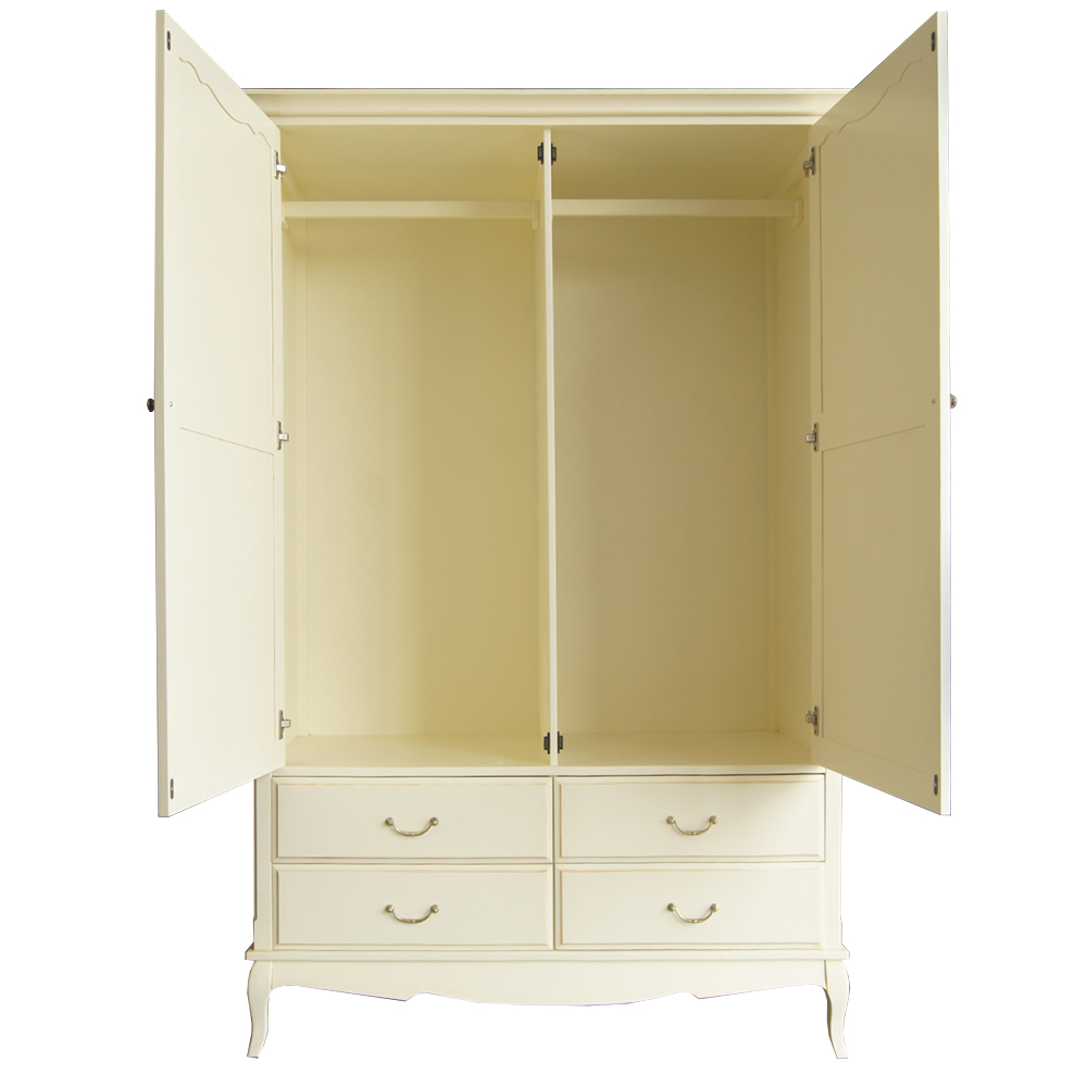 Шкаф "Leontina" двустворчатый с ящиками