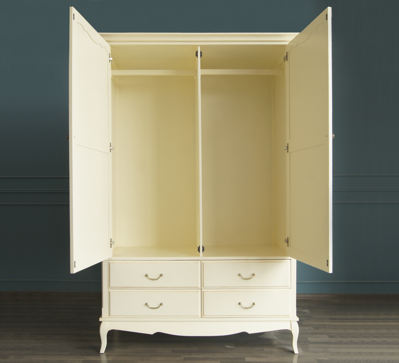 Шкаф "Leontina" двустворчатый с ящиками