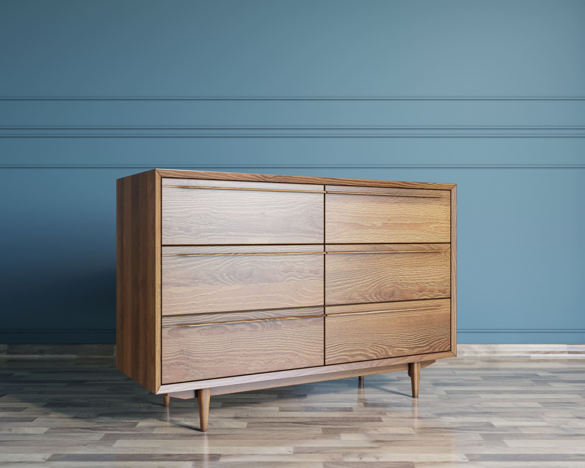 Комод "Bruni" с шестью ящиками