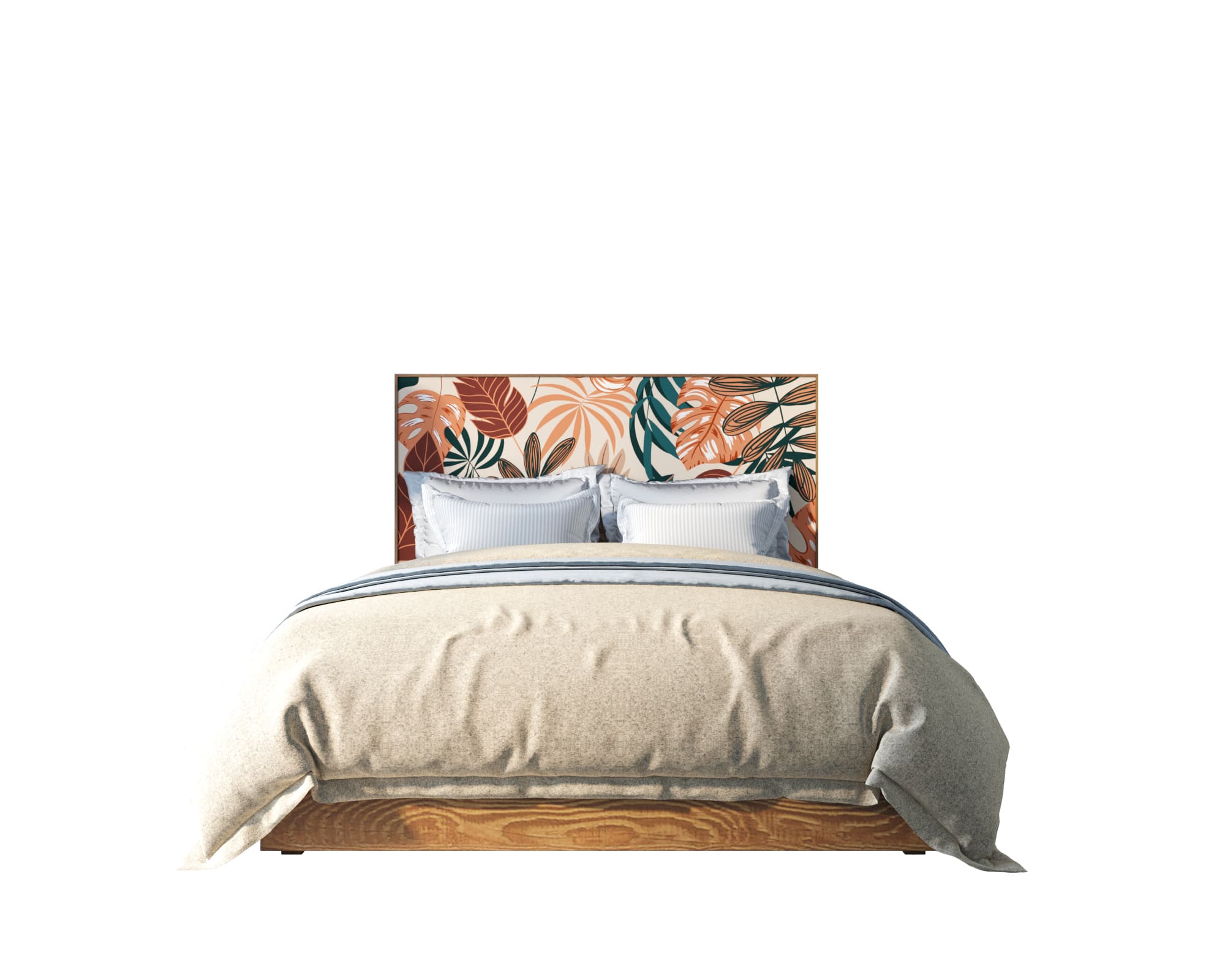 Кровать двуспальная массив сосны "Berber" 1600х2000