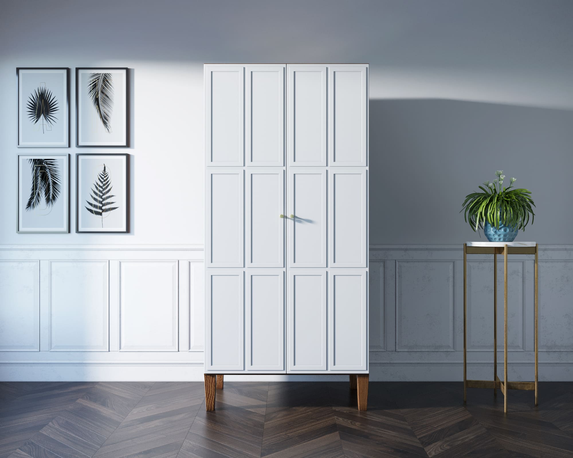 Шкаф массив "Andersen" двухстворчатый