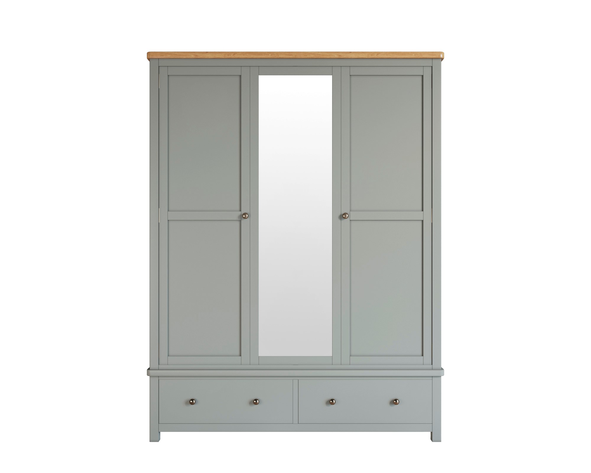 Шкаф двустворчатый широкий "Jules Verne" серый