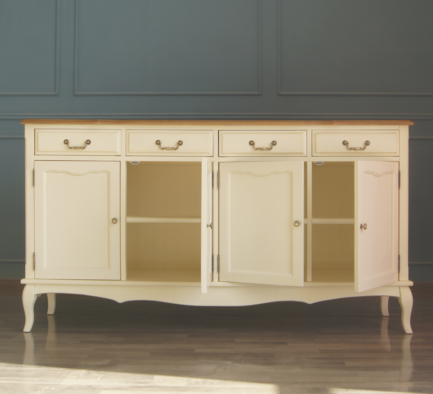 Комод массив дерева "Leontina" с ящиками и дверками