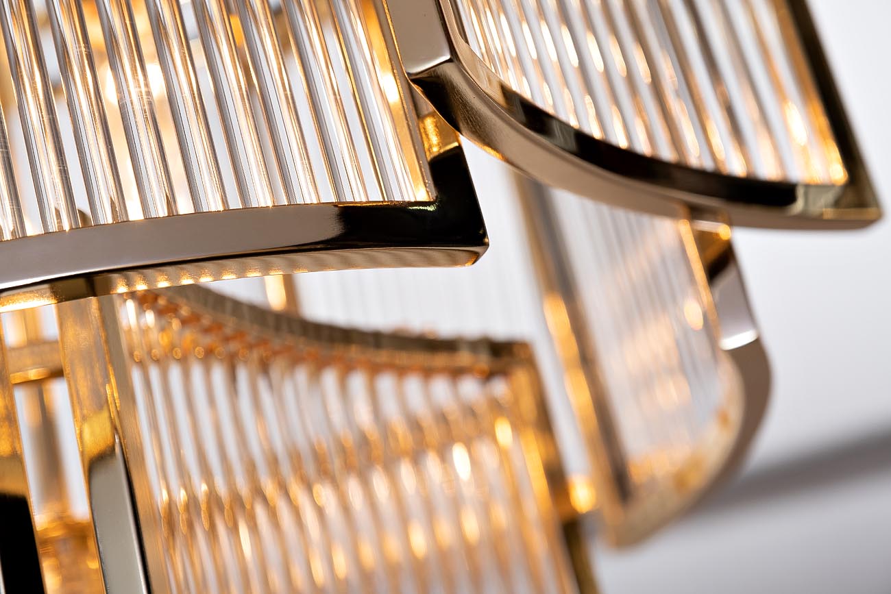 20MD3515-5GOLD-S  Светильник потолочный d44*53см