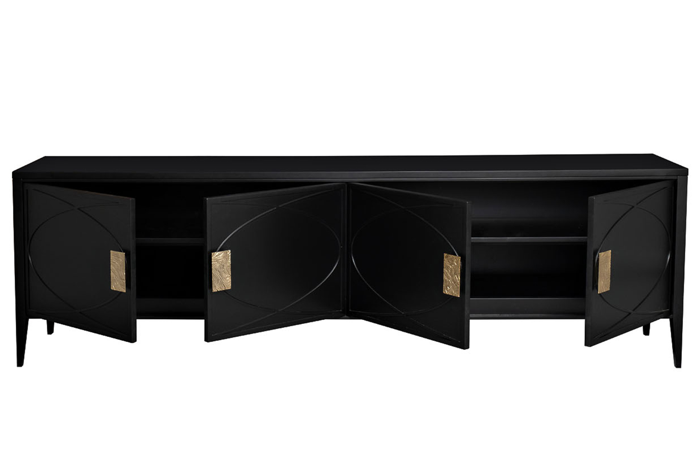 98BP-GD01TUMB-CHERN Тумба под TV черная 