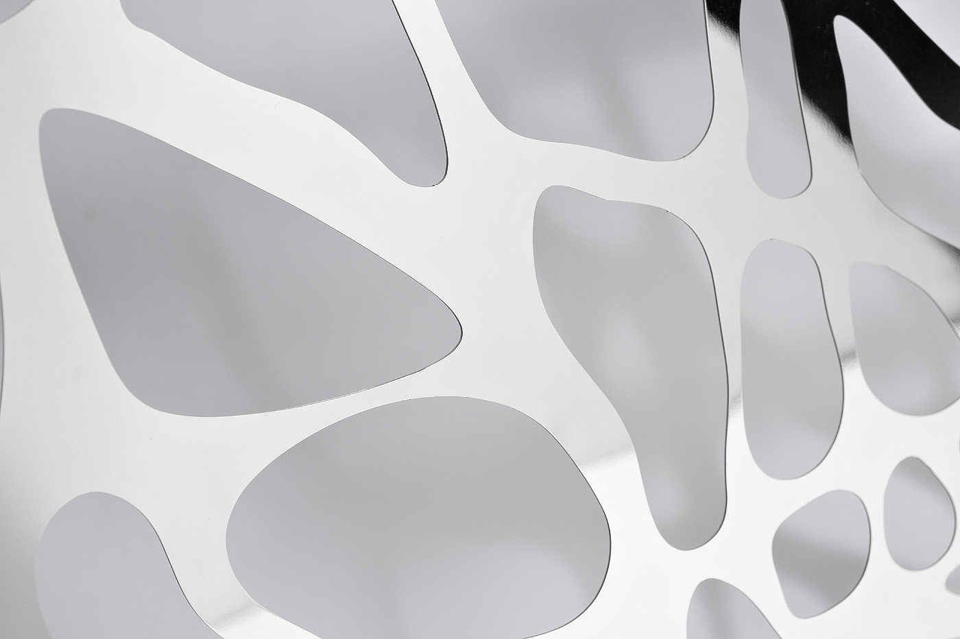 GY-8515STOL/OB Стол обеденный стекло прозр/хром 