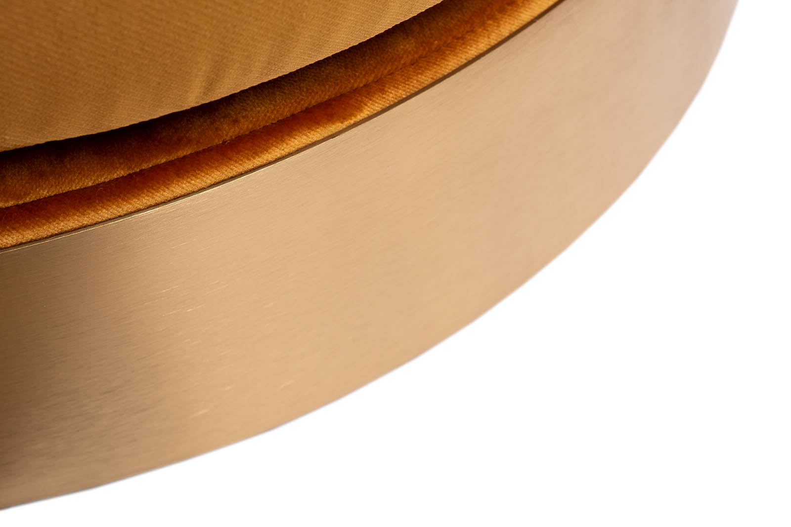 Кресло Napoli вращающееся, вельвет, принт Velv ORANG+Latt ORANG