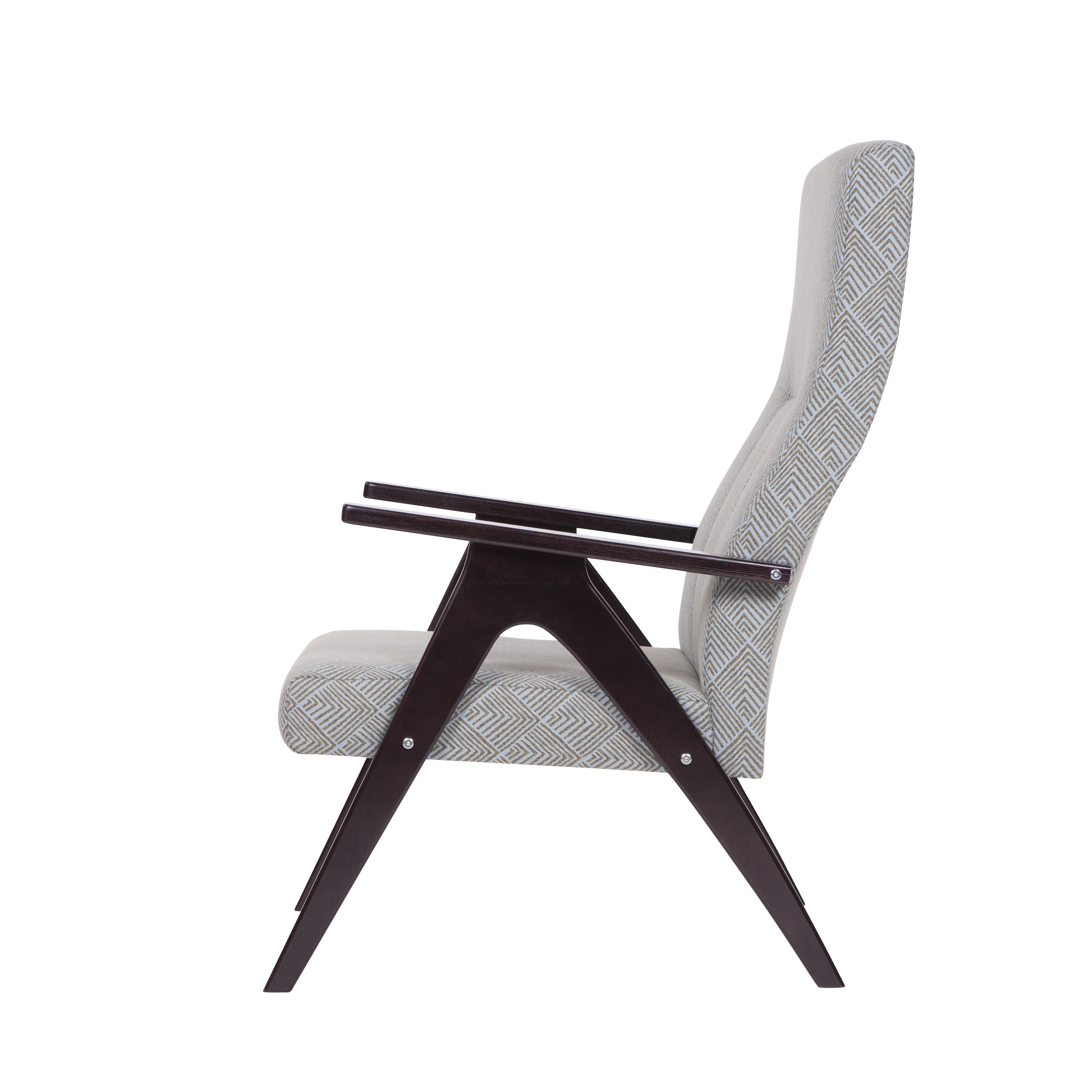 кресло Оскар  лофт 6 каркас  Венге структура