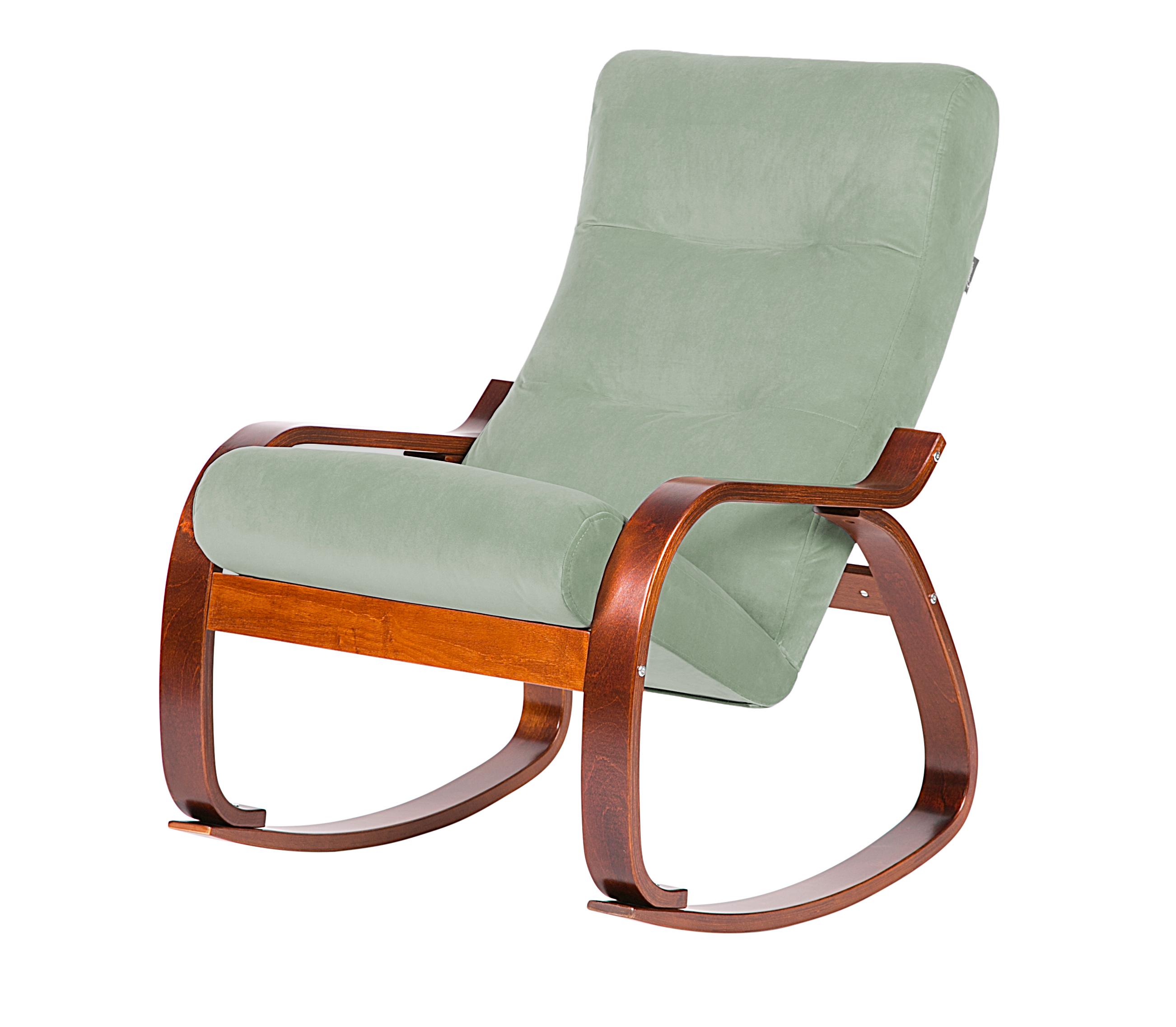  Кресло -качалка Гарвента  Фреш 19 минт каркас  Вишня