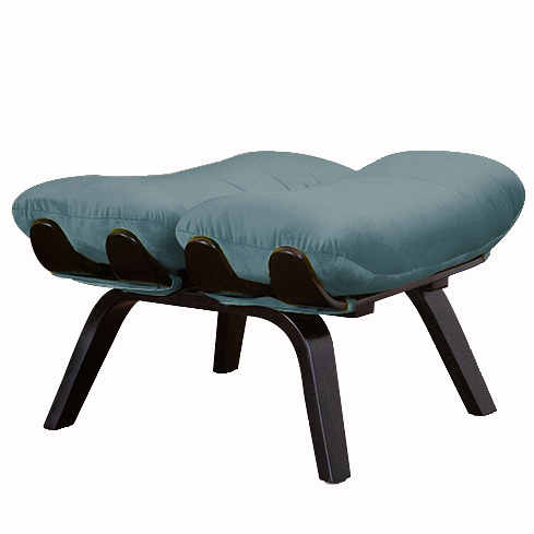  Пуф Эссента  Фреш 27 океан каркас  Чёрный