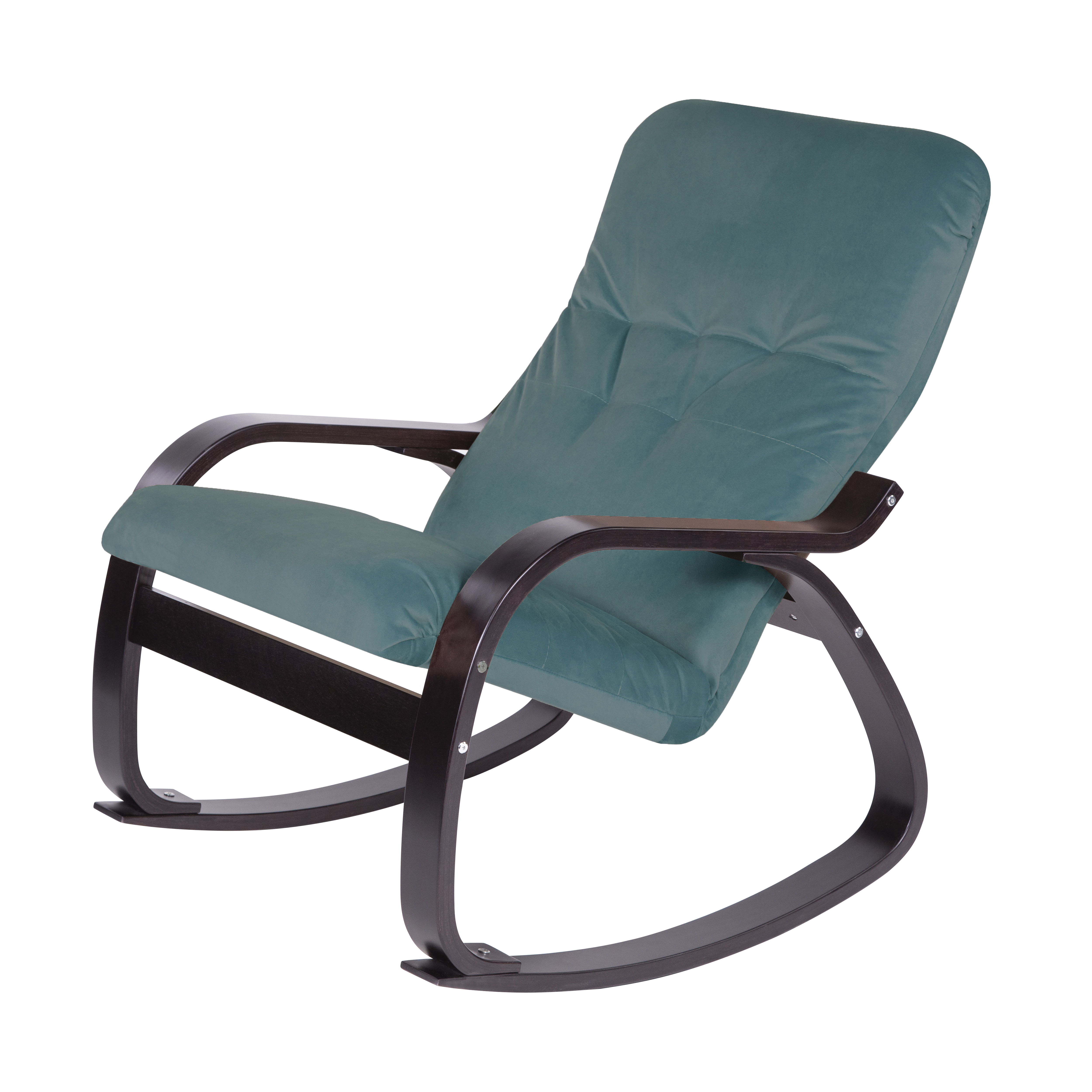  Кресло-качалка Лайма  Фреш 27 океан каркас  Орех