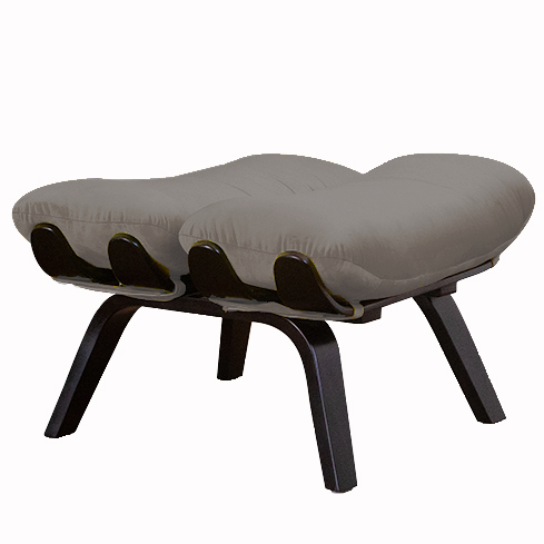  Пуф Эссента  фреш 04 бежевый каркас  Чёрный