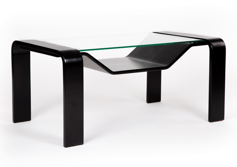 журнальный стол Гурон 1 каркас Венге структура