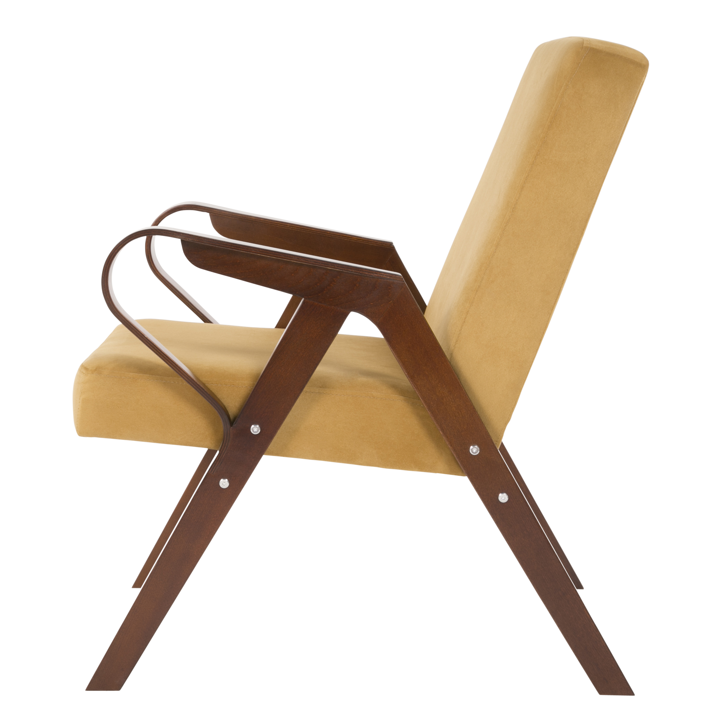 кресло Форест  Охра каркас  Вишня