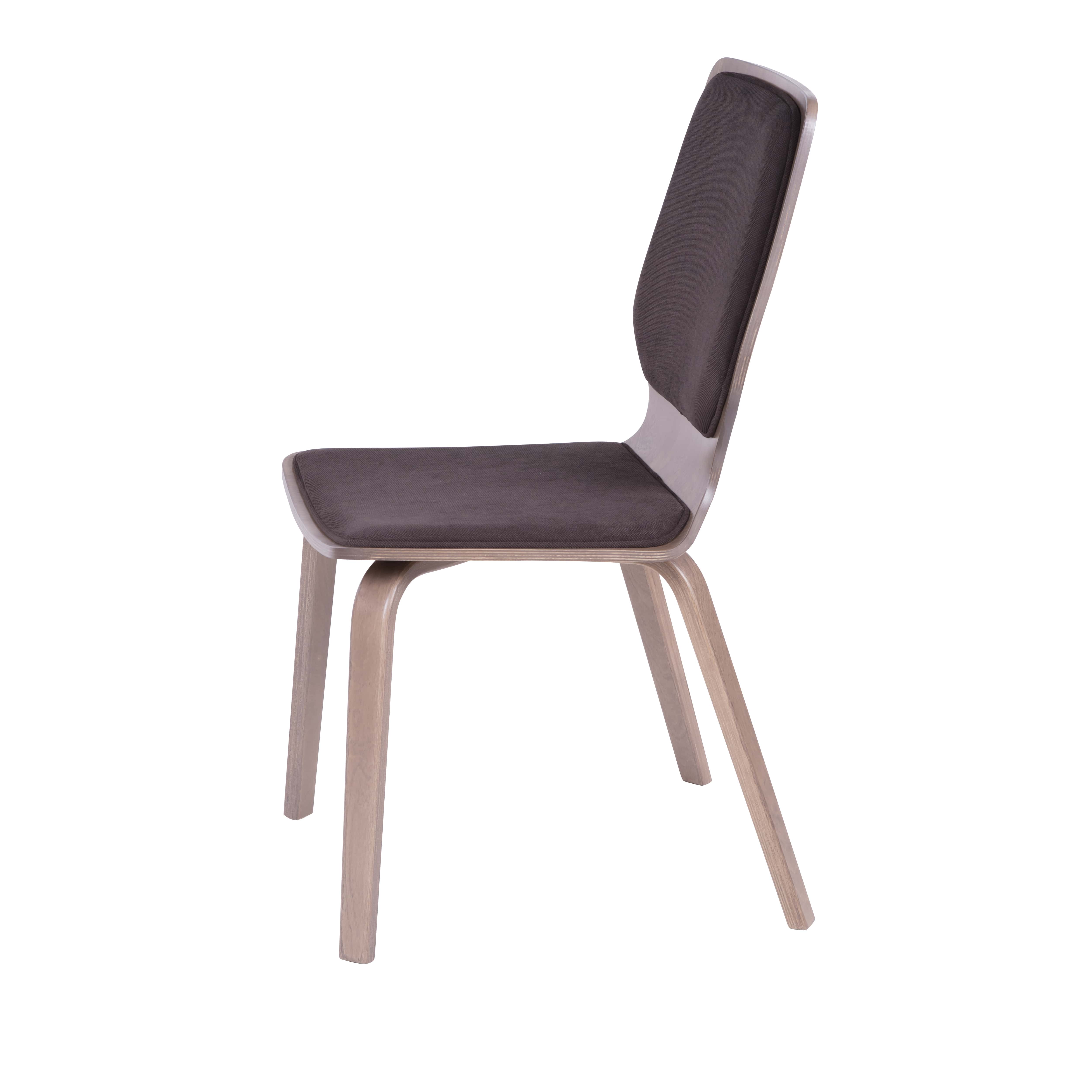  Стул Бермарк  Грей браун каркас  Шимо