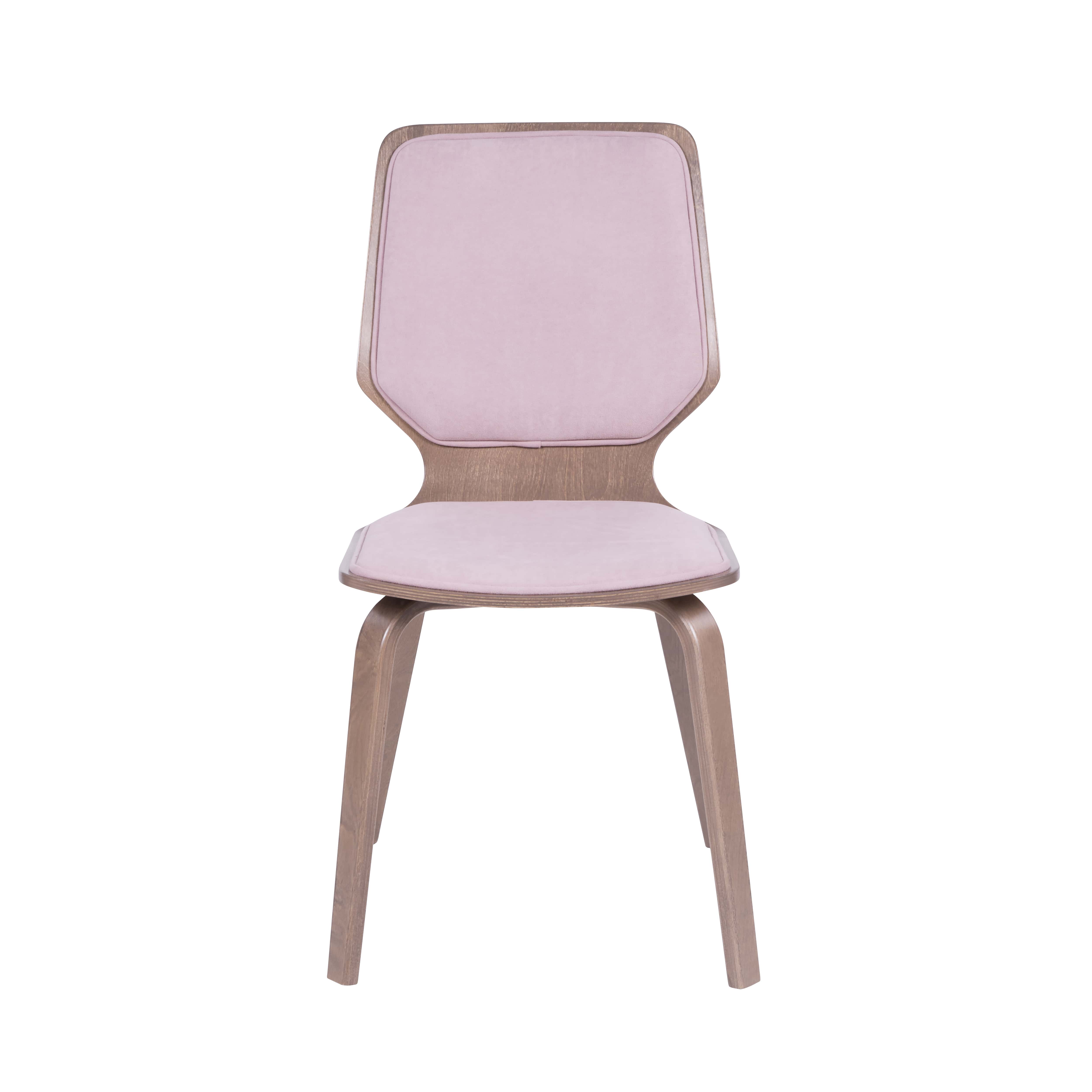 стул Бертран Пудровый каркас Шимо