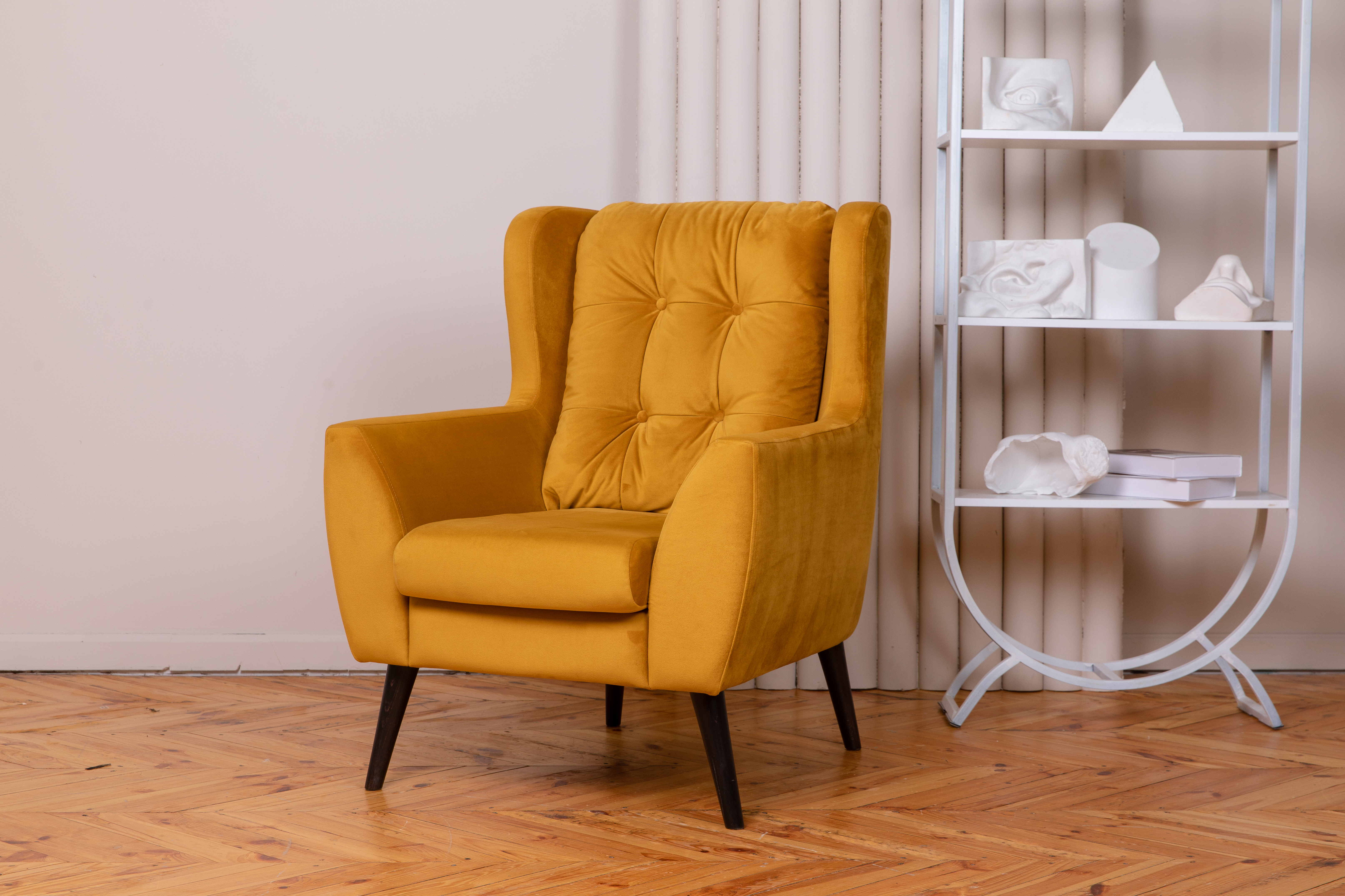 кресло Гермес Охра каркас Венге структура