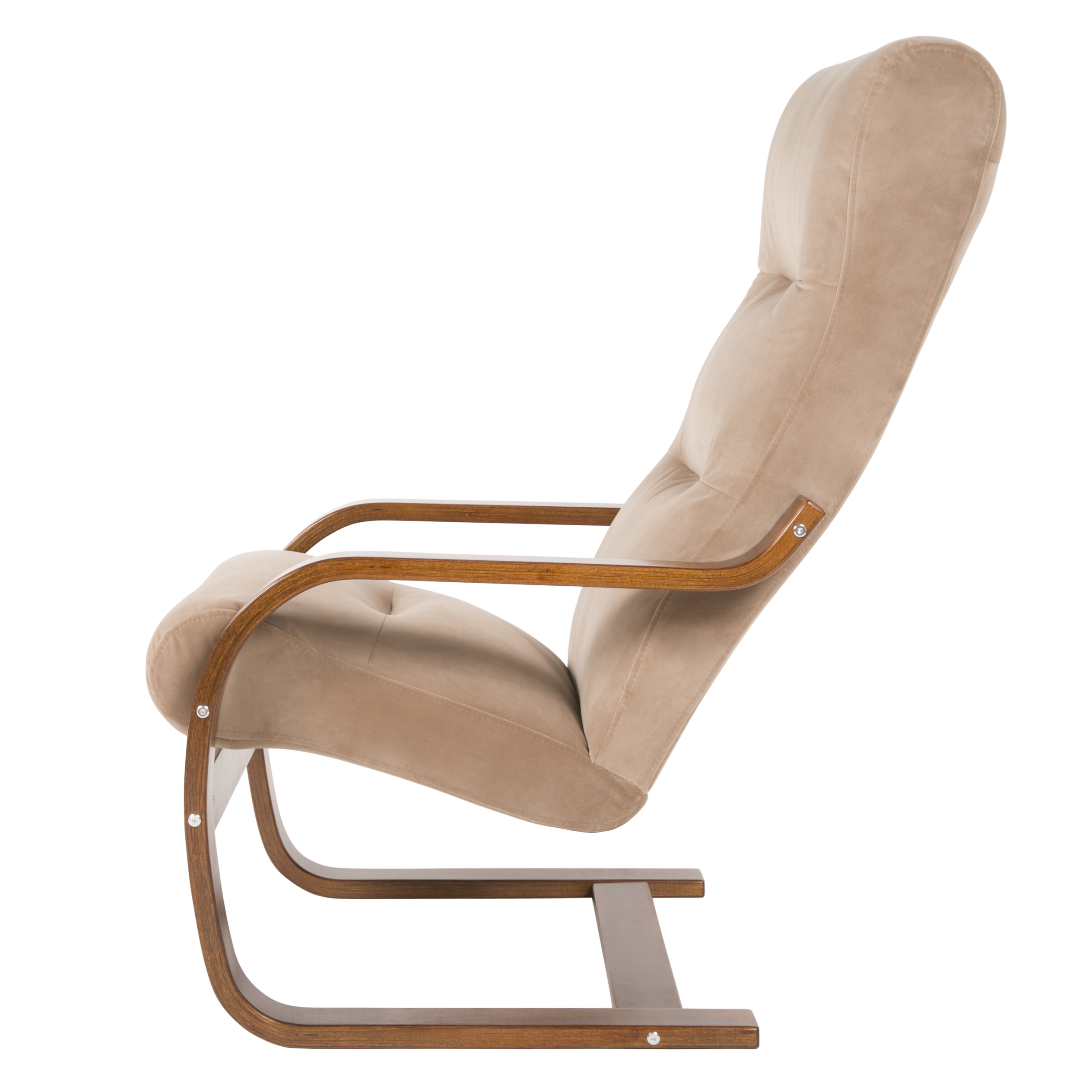 кресло Гарда Перламутр каркас Вишня