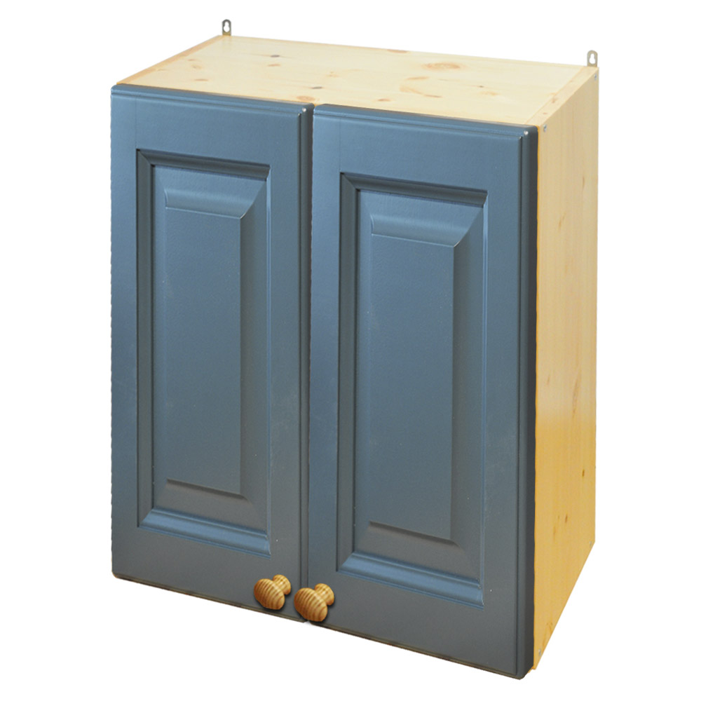 Шкаф массив сосны настенный 2 дверки Весури арт. 260 морин