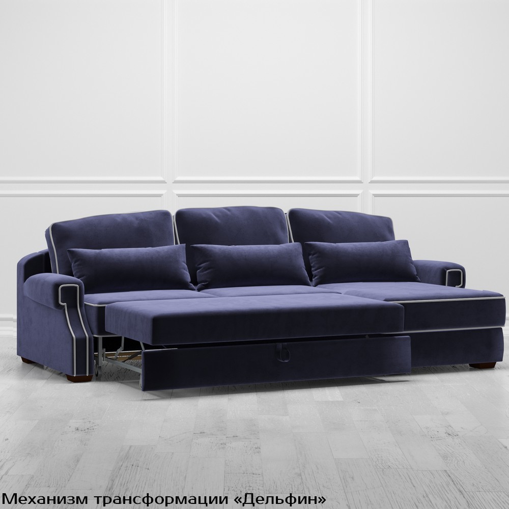 Диван Quadra (с механизмом) DQo-TR-180-K03-Ka-B18