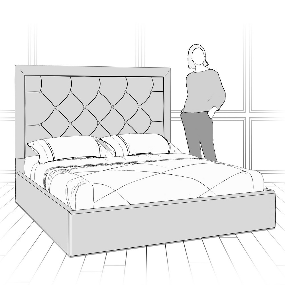 Кровать с подъемным механизмом K20-1800-B10