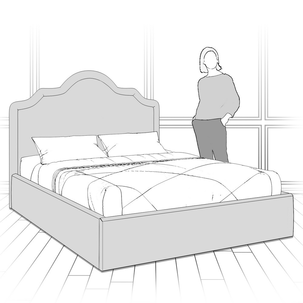 Кровать с подъемным механизмом K05-1200-B14