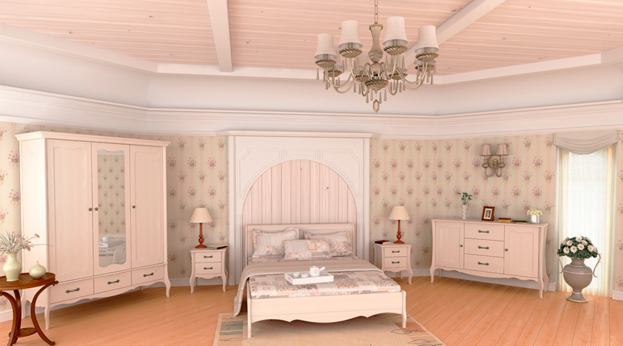 Кровать ЛеБо 1800х2000 (бежевый воск) без изножья